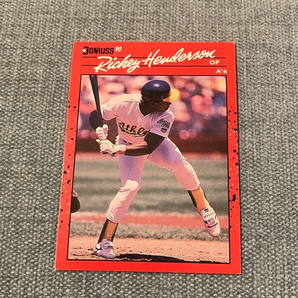 1990 Donruss Oakland A's Baseball Card Trading Card